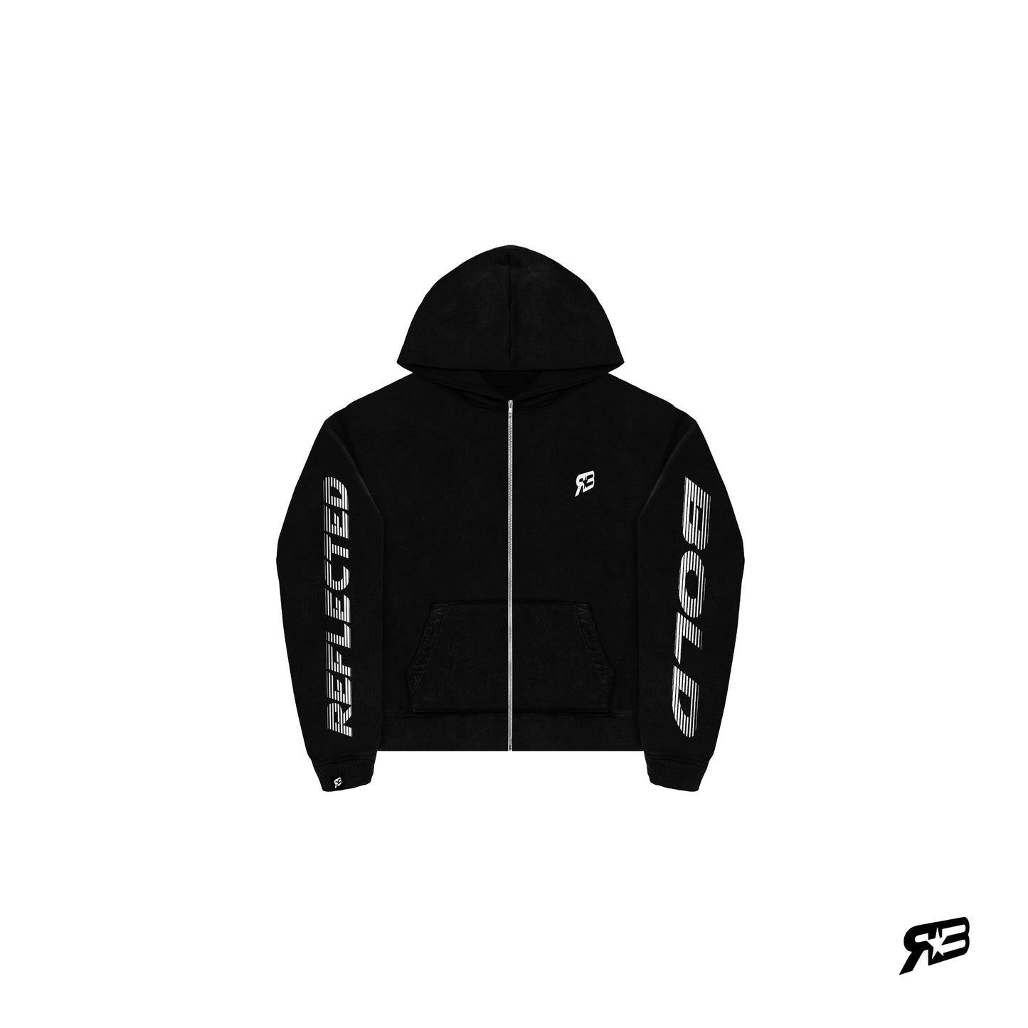 REFLECTED BOLD "SIGNATURE" ZIPUP